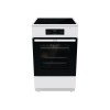 Gorenje | Cooker | GEIT5C60WPG | Hob type Induction | Oven type Electric | White | Width 50 cm | Grilling | Depth 59.4 cm | 70 L