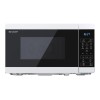 Sharp | Microwave Oven | YC-MS02E-W | Free standing | 20 L | 800 W | White