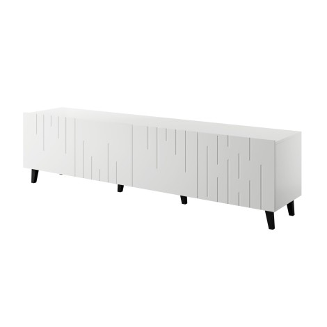 RTV cabinet BARI 200x42x52 white matt