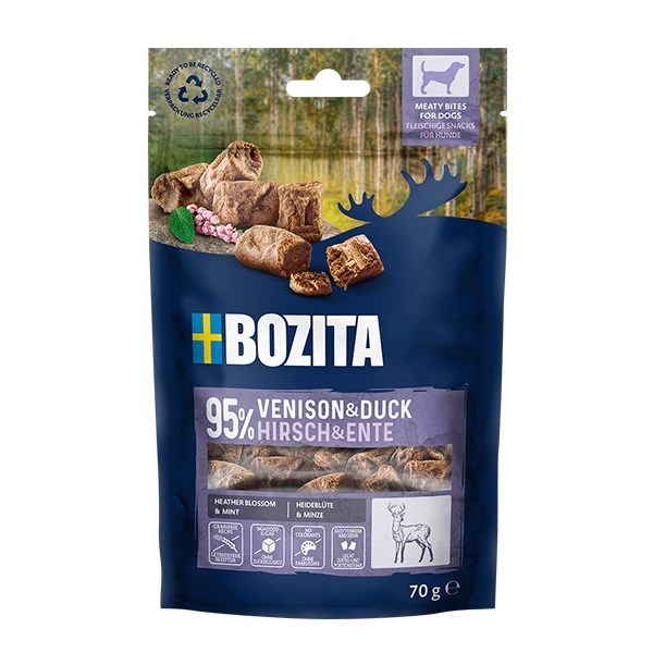 BOZITA Meaty Bites dziczyzna, kaczka przysmak ...