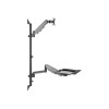 Digitus | Wall mount | Tilt, height adjustment, rotate | 17-32 