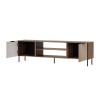 Cama ALMERA TV cabinet 180.5x42x52.5 walnut/cashmere