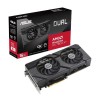 Graphics Card|ASUS|AMD Radeon RX 7800 XT|16 GB|GDDR6|256 bit|PCIE 4.0 16x|Dual Slot Fansink|1xHDMI|3xDisplayPort|DUAL-RX7800XT-O16G