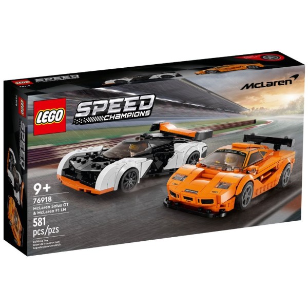 LEGO SPEED CHAMPIONS 76918 MCLAREN SOLUS ...