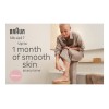 Braun Epilator | SE7-041 Silk épil 7 | Number of power levels 2 | Wet & Dry | White/Silver