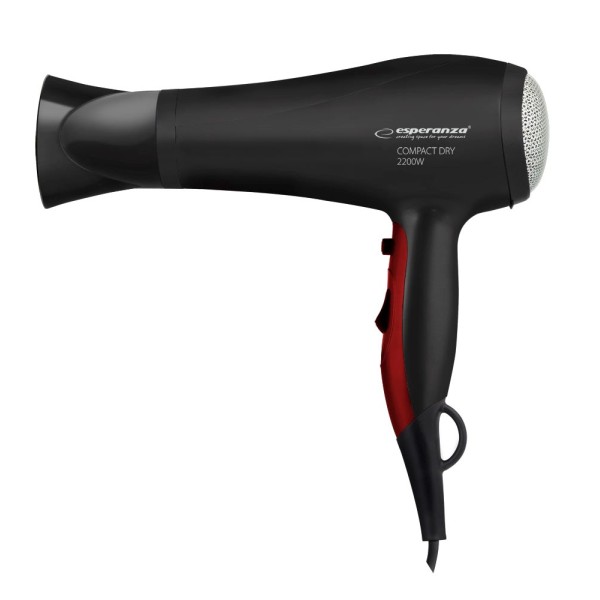 Esperanza EBH004K Hair dryer Black 2200 ...