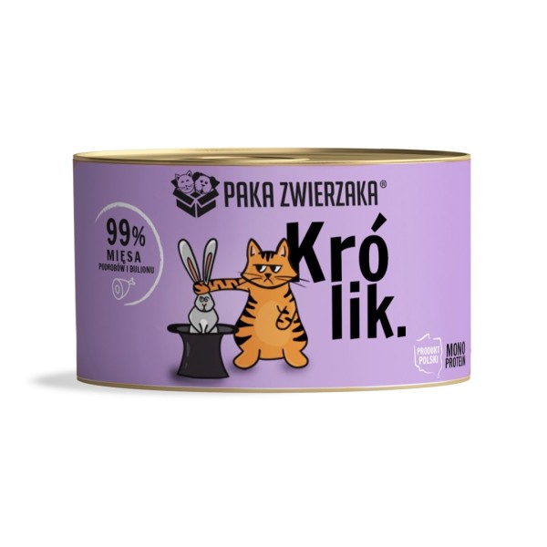 PAKA ZWIERZAKA Rabbit - wet cat ...