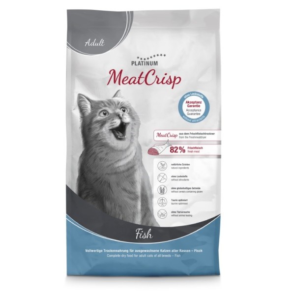 PLATINUM MeatCrisp Adult Fish - dry ...