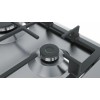 Bosch Serie 4 PGH6B5B90 hob Stainless steel Built-in 60 cm Gas 4 zone(s)