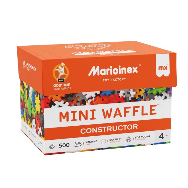 MARIOINEX Mini Waffle Building Blocks Constructor, ...