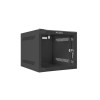 LANBERG 10" WALL-MOUNTED RACK CABINET 4U (280X310, BLACK)