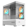 Case|GIGABYTE|GB-C201PI|MidiTower|Case product features Rackmountable/Accessory/Transparent panel|Not included|MicroATX|MiniITX|Colour White|GB-C201PI