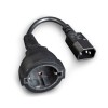 Gembird PC-SFC14M-01 power adapter IEC320 C14 -> SCHUKO (F) on a 15 cm cable