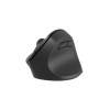 Natec | Vertical Mouse | Crake 2 | Vertical Mouse | Wireless | Bluetooth, 2.4GHz | Black