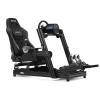 Next Level Racing | Premium PU Leather | Reclining Seat | ERS3 Elite PU Leather & Suede Edition | Black