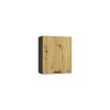 Cosmo Design ANIKA kitchen furniture set, artisan oak/graphite 2.0/2.6