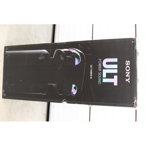 SALE OUT. Sony Party Speaker | SRS-ULT1000 ULT TOWER 10 | DAMAGED PACKAGING | 139 W | Bluetooth | Black | Portable | Wireless connection