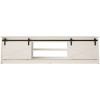 RTV GRANERO cabinet 200x56.7x35 white/gloss white