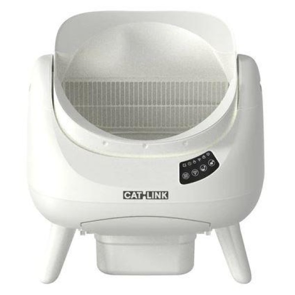 CAT LITTER BOX OPEN-X/WHITE CL-CH-01 WHT ...