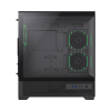 Gamemax Case | VISTA 2 AB | Black | Midi Tower | Power supply included No