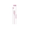 Sony IER‑EX15C USB‑C Wired Earbuds with Mic, Pink | Sony