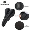 Rockbros LF047-S Bike saddle cover M Silicone + memory foam Black