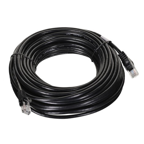 Lanberg patchcord utp cat.5e 15m black pcu5-10cc-1500-bk