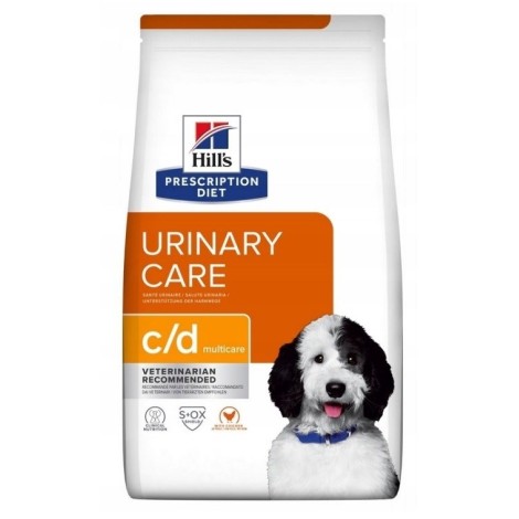 HILL'S PRESCRIPTION DIET Urinary Care Canine c/d Multicare Dry dog food Chicken 4 kg