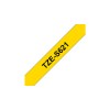 Brother | TZe-S621 Strong Adhesive Laminated Tape | Black on Yellow | TZe | 8 m | 9 cm