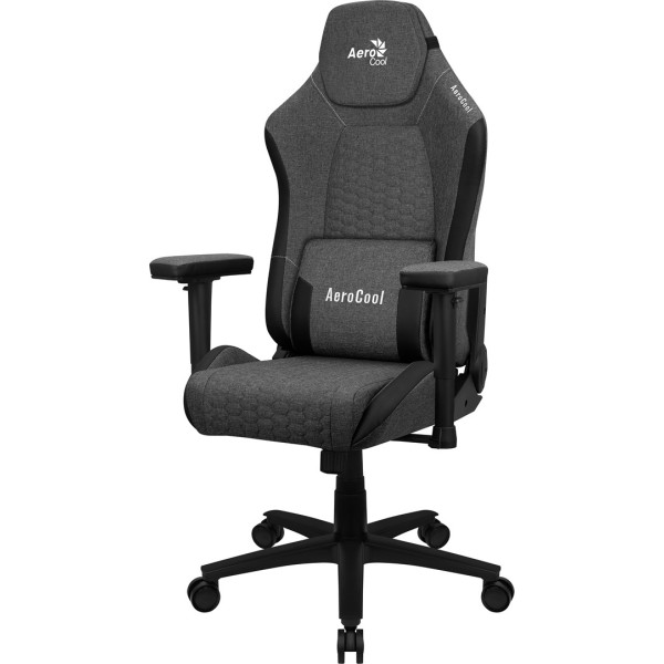 Aerocool CROWNASHBK, Ergonomic Gaming Chair, Adjustable ...