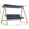 Garden swing HERNING