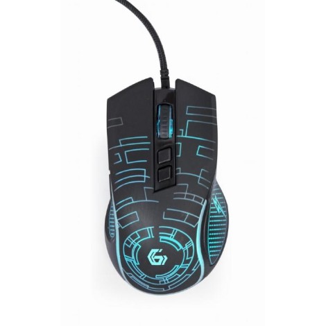 MOUSE USB OPTICAL GAMING/BLACK MUSG-RGB-01 GEMBIRD