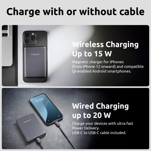 POWER BANK USB 10000MAH MAG/GREY 7344034 ...