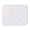 Shower chair with backrest and armrests