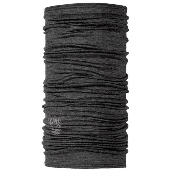 Buff Merino Wool Neckwear Grey