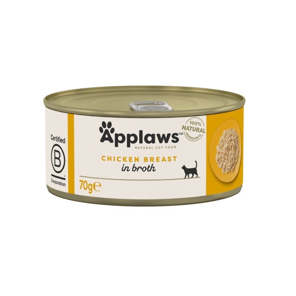 APPLAWS Natural Cat Food Chicken breast ...
