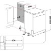Whirlpool MaxiSpace W7F HS41 X Freestanding 15 place settings C