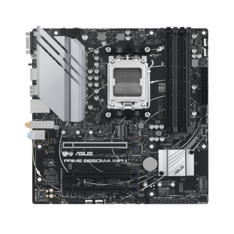 Mainboard|ASUS|AMD B650|Micro-ATX|Memory DDR5|Memory slots 4|3xPCI-Express 4.0 16x|2xM.2|1x15pin D-sub|1xHDMI|1xDisplayPort|4xUSB 2.0|4xUSB 3.2|1xPS/2|1xRJ45|3xAudio port|PRIMEB650M-AWIFIII