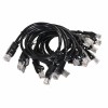 Lanberg PCU5-20CC-0050-BK networking cable Black 0.5 m Cat5e U/UTP (UTP)