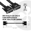 CABLE DVI-D TO DVI-D 10M/M/M CAC-1220 CLUB3D