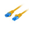 LANBERG PATCHCORD S/FTP CAT.6A 1.5M ORANGE LSZH