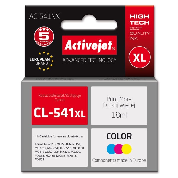 Activejet AC-541NX ink for Canon printer ...