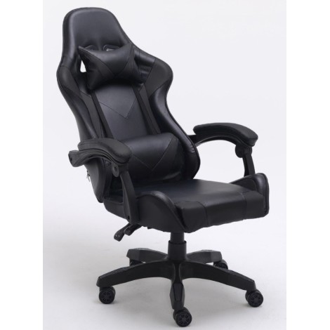 Topeshop FOTEL REMUS CZERŃ office/computer chair Padded seat Padded backrest