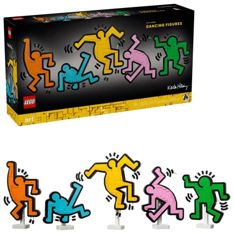 LEGO ART 31216 Keith Haring - Dancing Figures