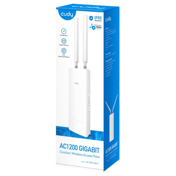 Cudy AP1300 Outdoor 867 Mbit/s White ...