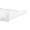 Digitus | Fixed Shelf for Racks | DN-97609 | White | The shelves for fixed mounting can be installed easy on the two front 483 mm (19“) profile rails of your 483 mm (19“) network- or server cabinet. Due to their stable, perforated steel sheet with a high 