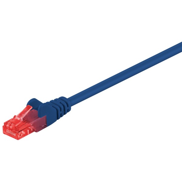 Goobay 68432 CAT 6 Patch Cable, U/UTP, blue | Goobay