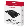 AXAGON Metal frame for mounting four 2.5