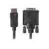Lanberg Cable | CA-DPDV-10CU-0018-BK | DisplayPort to DVI-D | 1.8 m