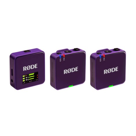 RODE Wireless GO III (fioletowy) - System mikrofonów bezprzewodowych